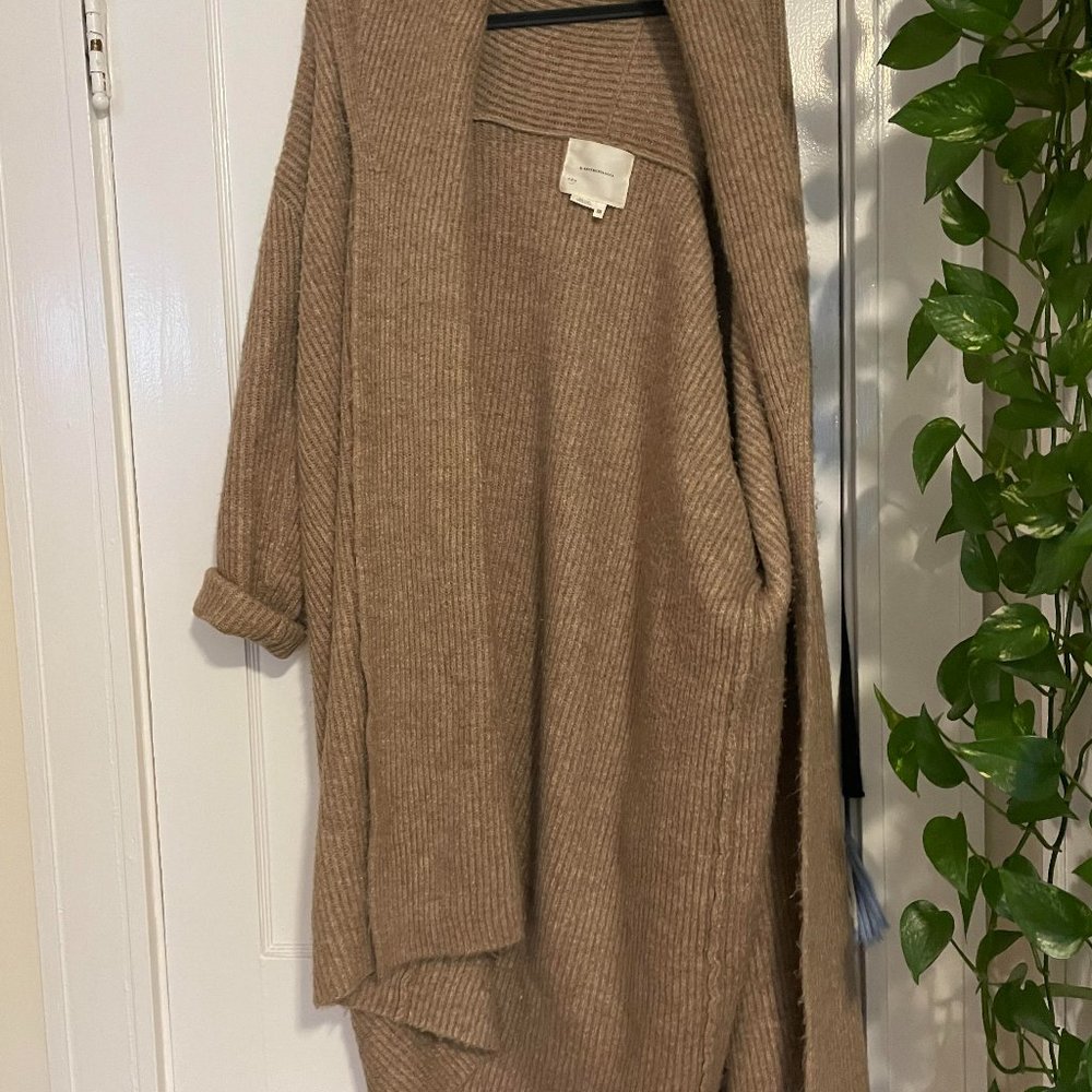 Anthropologie Duster, Gently Used, Camel Color